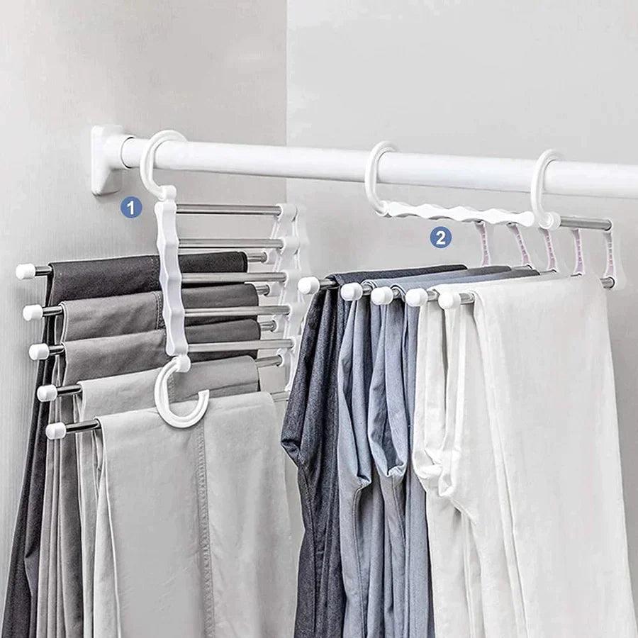 Lighteme Faltbarer 5-in-1-Kleiderbügel