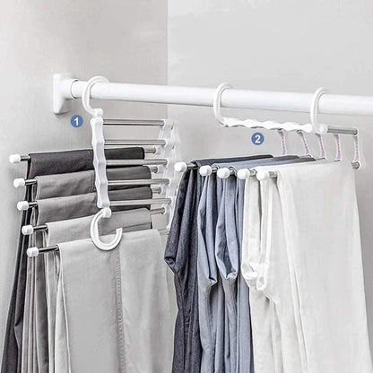 Lighteme Faltbarer 5-in-1-Kleiderbügel