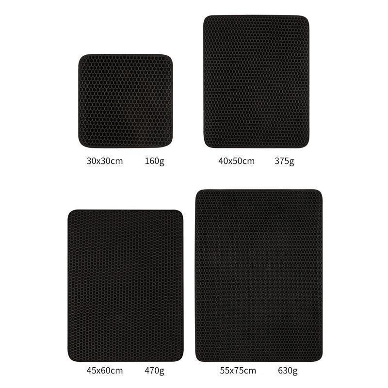 Lighteme EVA Double-Layer Cat Litter Mat (5 colors & 4 sizes)