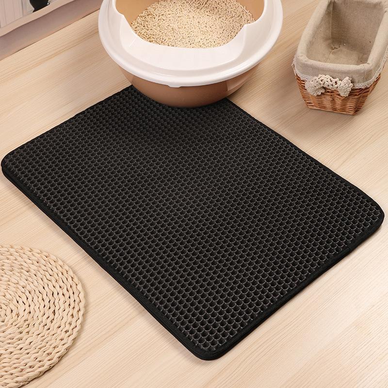 Lighteme EVA Double-Layer Cat Litter Mat (5 colors & 4 sizes)