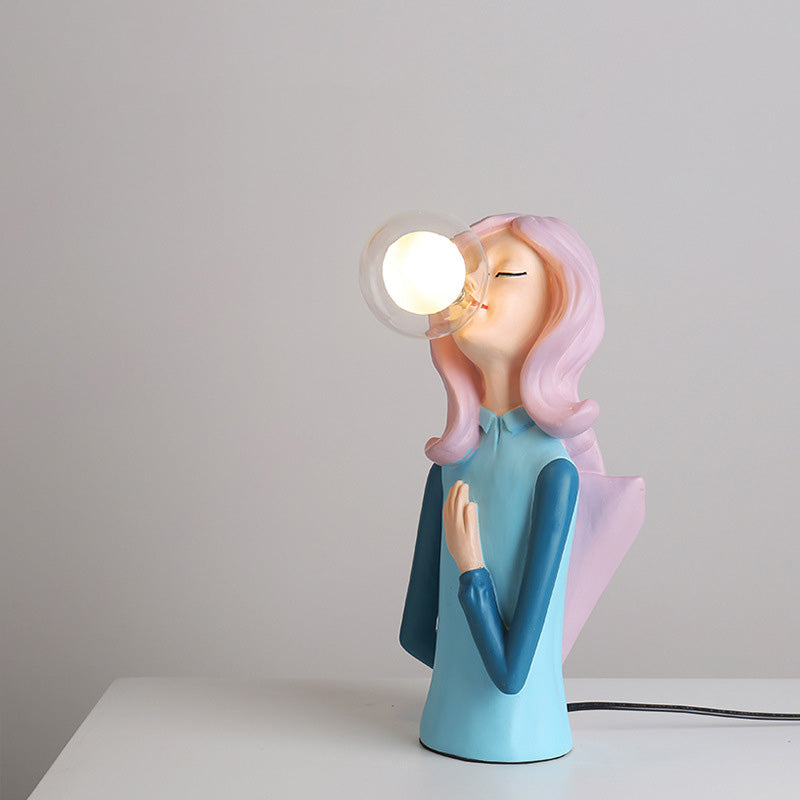 Lighteme Elegant Coffee Girl Table Lamps