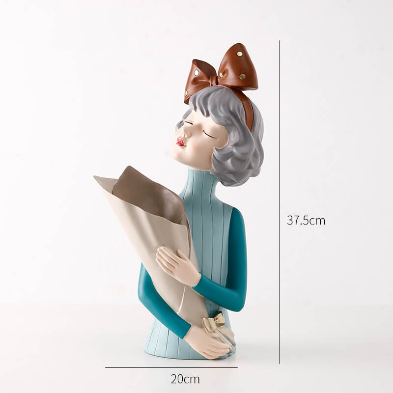 Lighteme Elegant Girl Resin Decoration