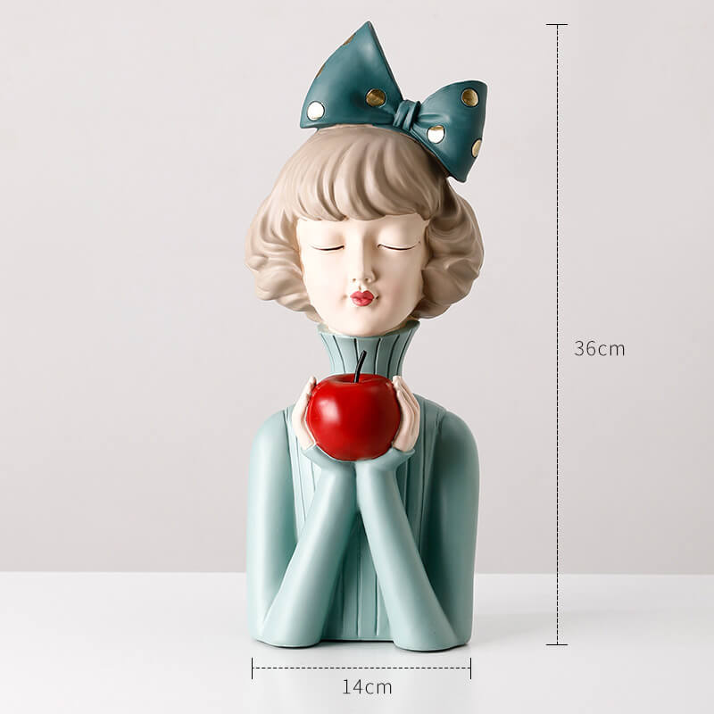 Lighteme Elegant Girl Resin Decoration