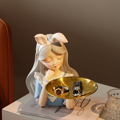 Lighteme Elegant Girl Storage Decoration Ornaments
