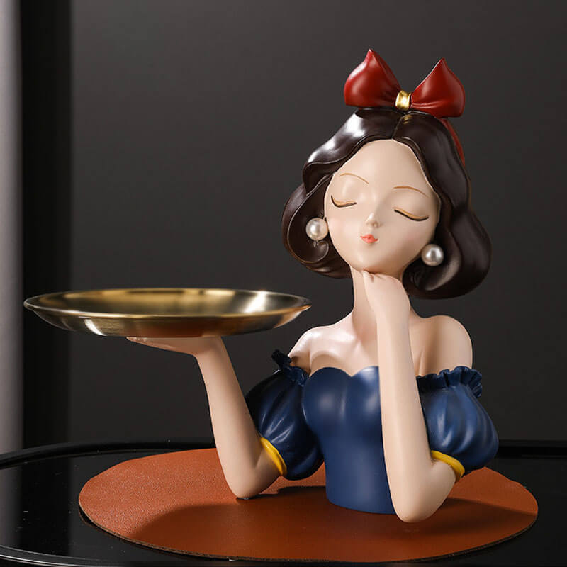 Lighteme Elegant Girl Storage Decoration Ornaments