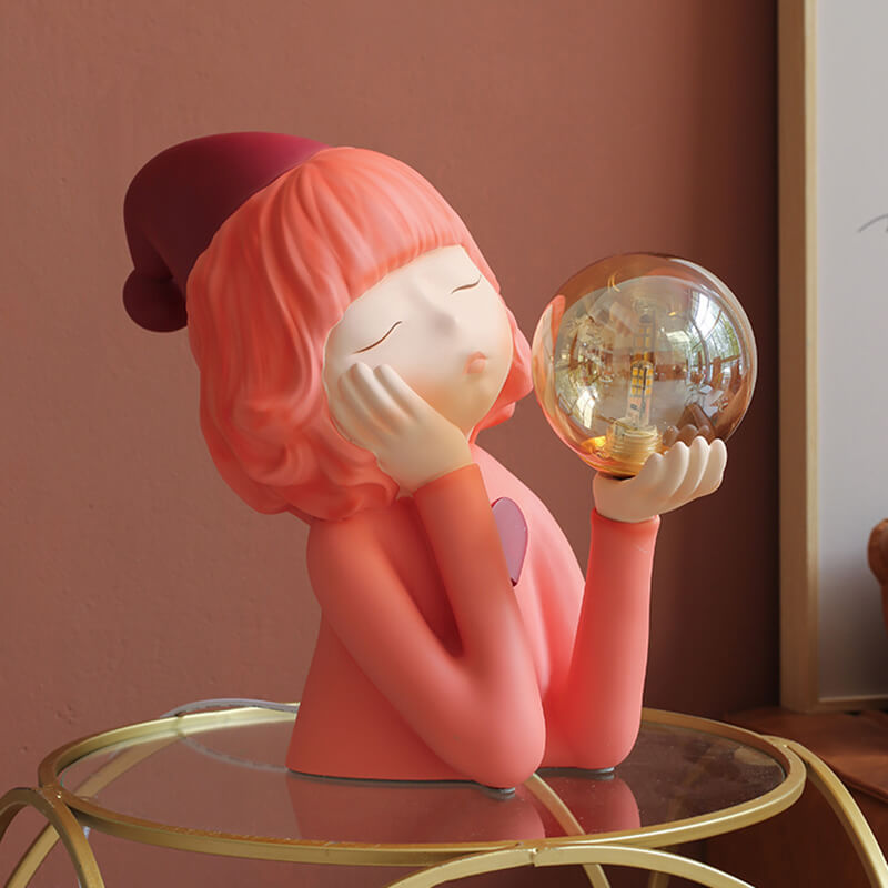 Lighteme Elf Girl Resin Table Lamp