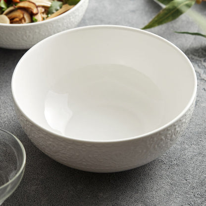 Lighteme Embossed Ceramic Bowl