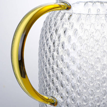 Lighteme Embossed Glass kettle Set