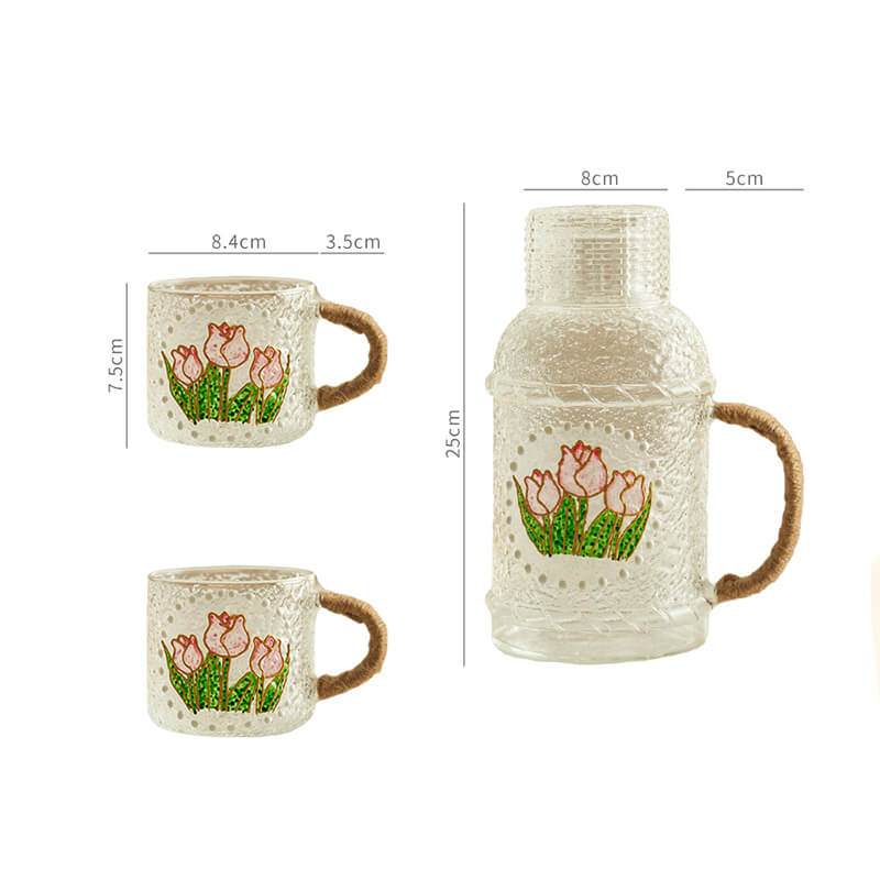 Lighteme Embossed Print Kettle Set