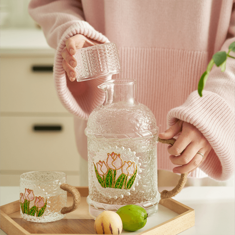Lighteme Embossed Print Kettle Set
