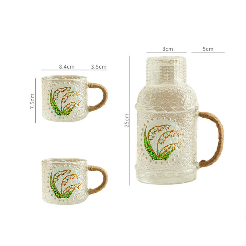 Lighteme Embossed Print Kettle Set