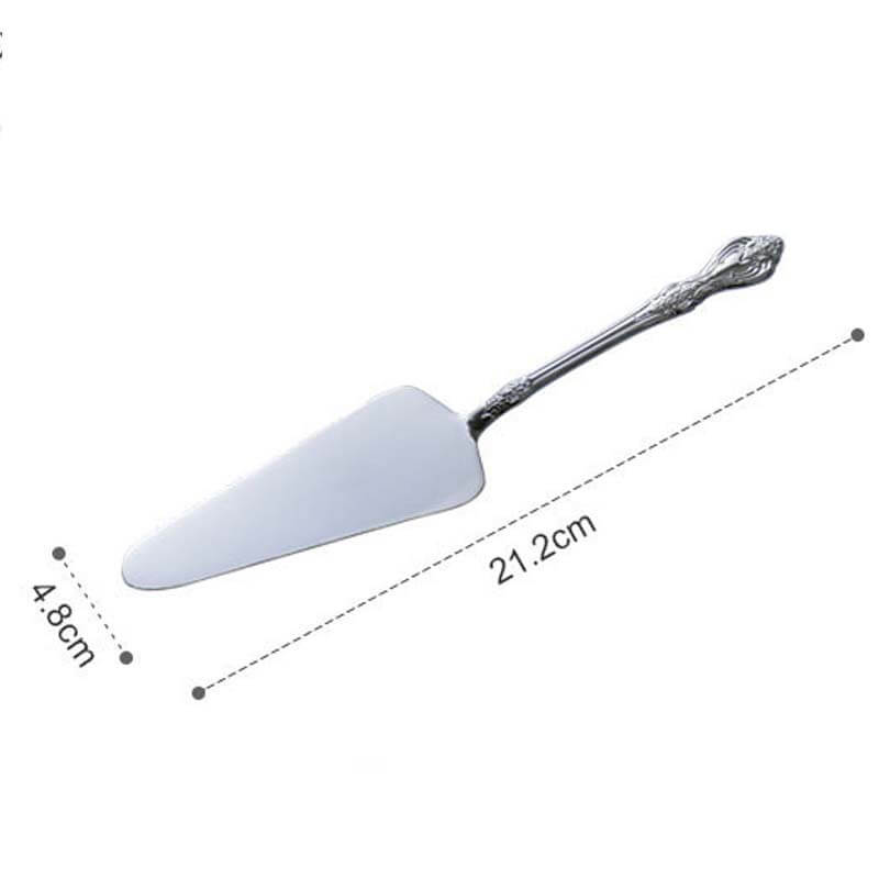 Lighteme Embossed Stainless Steel Cake Spatula