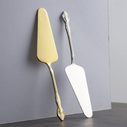 Lighteme Embossed Stainless Steel Cake Spatula