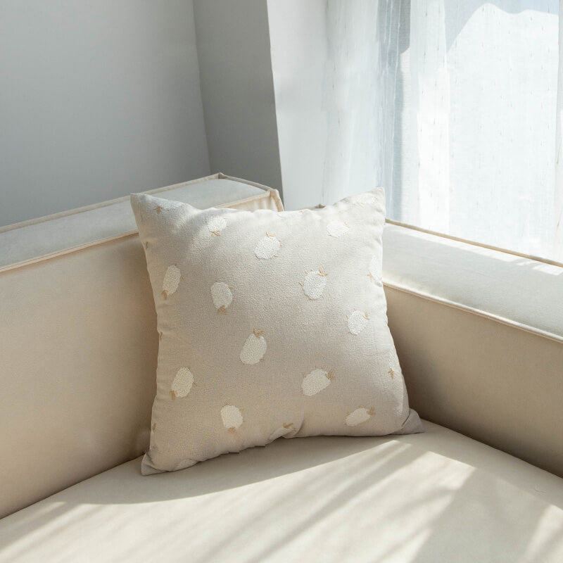Lighteme Embroidered Throw Pillow Cover