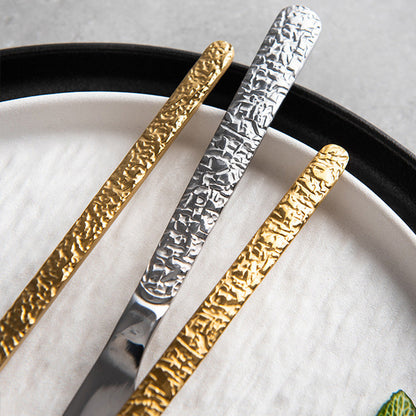 Lighteme Exquisite Embossed Flatware 3Pcs Set