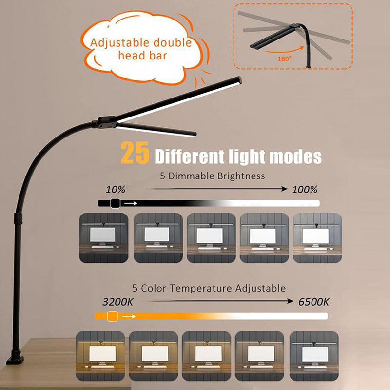 Lighteme Eye Protection Clip Desk Lamp