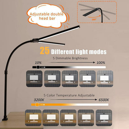 Lighteme Eye Protection Clip Desk Lamp