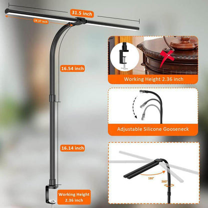 Lighteme Eye Protection Clip Desk Lamp