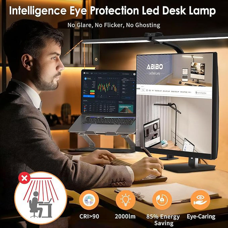 Lighteme Eye Protection Clip Desk Lamp