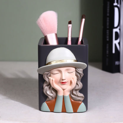 Rangement en résine Lighteme Fashionable Girl
