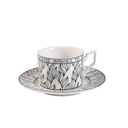Lighteme Fashion Coffee Cup And Saucer Set
