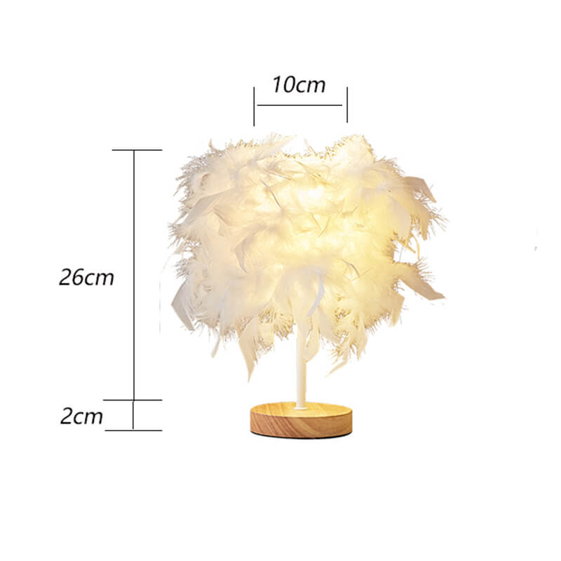 Lampe de table Lighteme Feather