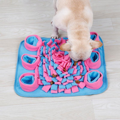 Lighteme Fleece Dog Stress Relieving Anti Choke Bowl