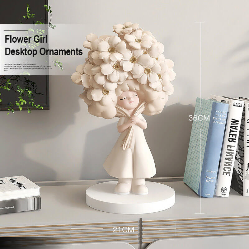 Lighteme Flower Girl Desktop Ornaments