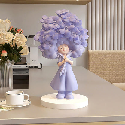 Lighteme Flower Girl Desktop Ornaments