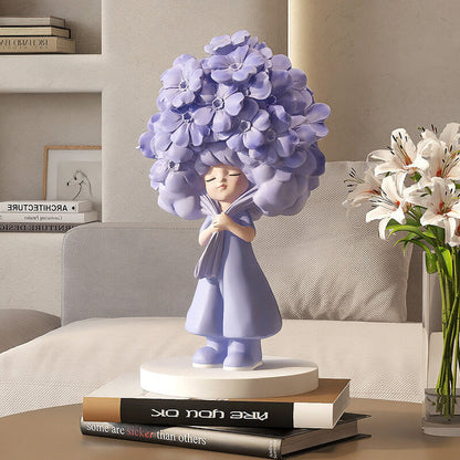 Lighteme Flower Girl Desktop Ornaments