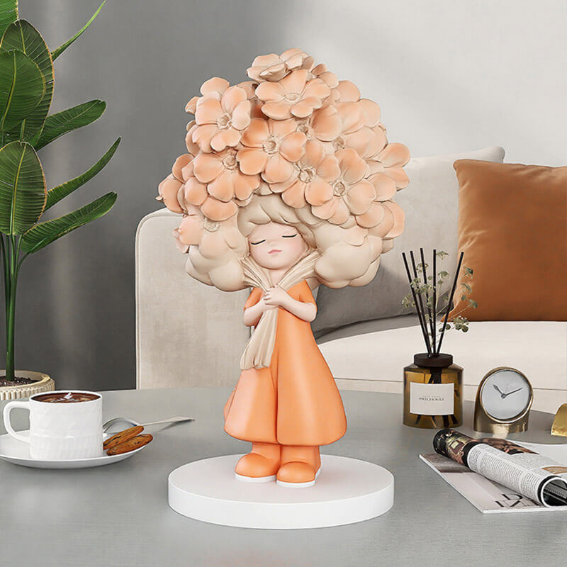 Lighteme Flower Girl Desktop Ornaments