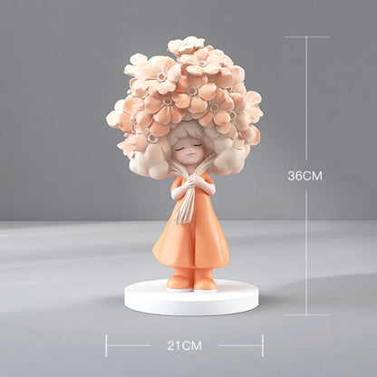 Lighteme Flower Girl Desktop Ornaments
