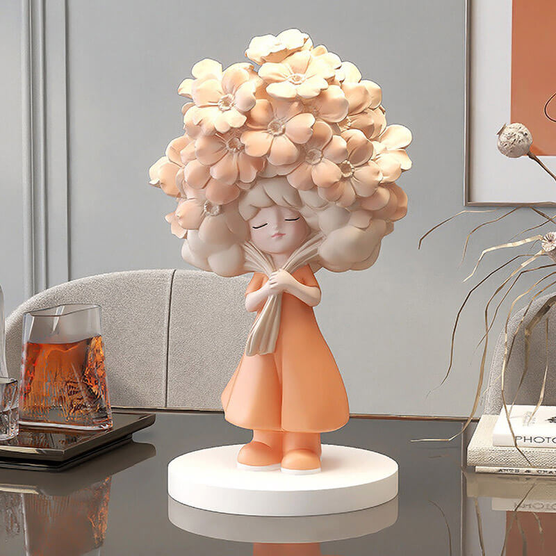 Lighteme Flower Girl Desktop Ornaments