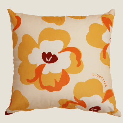 Lighteme Flower Pattern Throw Pillow Cover