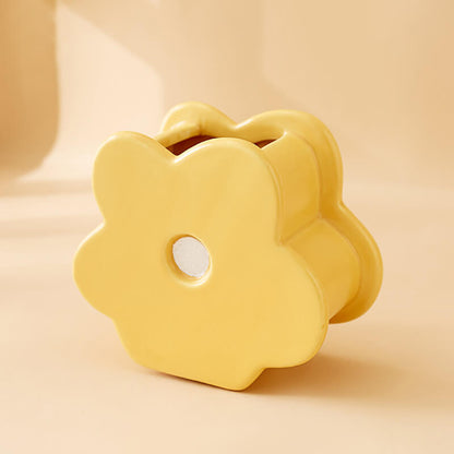 Lighteme Spring Flower Shape Ceramic Vase