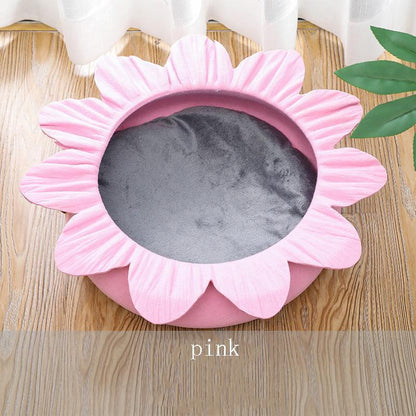 Lighteme Flower Felt Cloth Anti-wrinkle Cat Nest (3 colors)