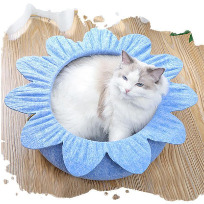 Lighteme Flower Felt Cloth Anti-wrinkle Cat Nest (3 colors)