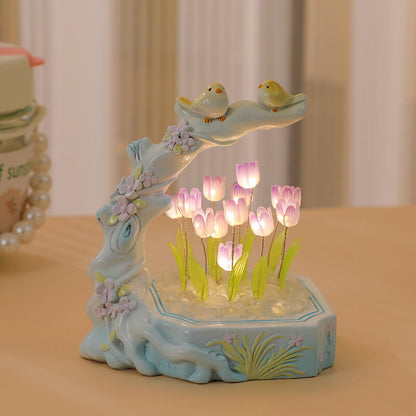 Lighteme Flower&Bird Tulip Night Light