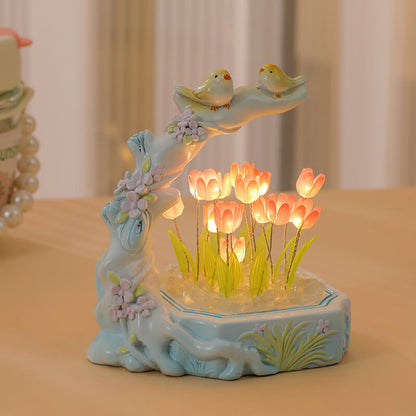 Lighteme Flower&Bird Tulip Night Light