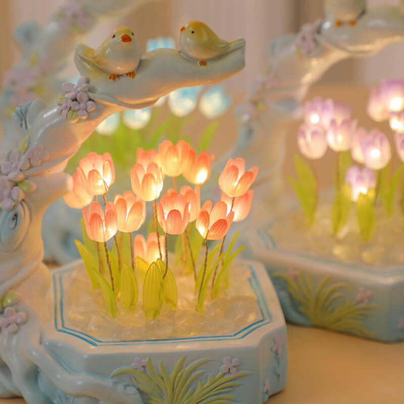 Lighteme Flower&Bird Tulip Night Light