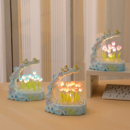 Lighteme Flower&Bird Tulip Night Light