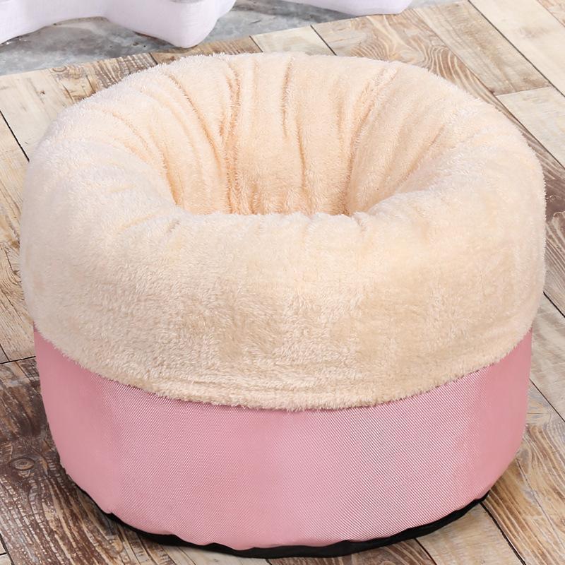 Lighteme Fluffy Pet Warm Winter Nest Bed (3 colors & 2 sizes)