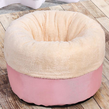 Lighteme Fluffy Pet Warm Winter Nest Bed (3 colors & 2 sizes)