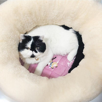 Lighteme Fluffy Pet Warm Winter Nest Bed (3 colors & 2 sizes)