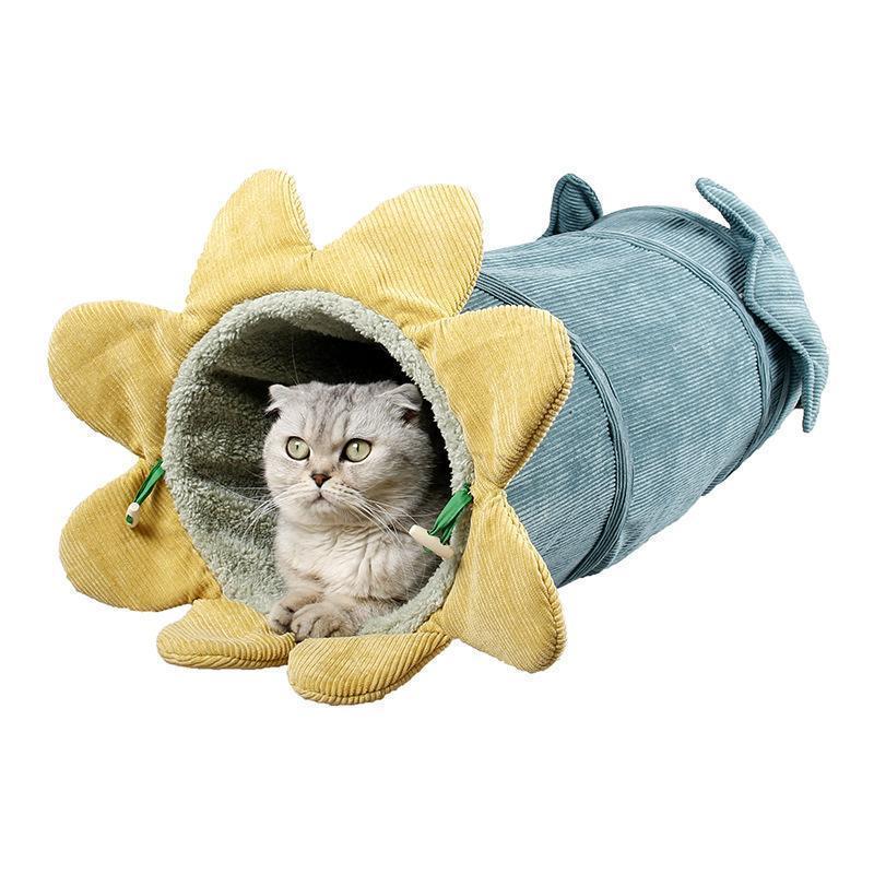 Lighteme Foldable Vegetable Shape Cat Tunnel (3 colors)