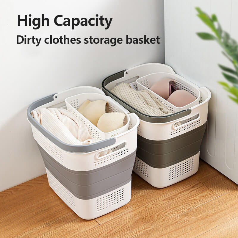 Lighteme Folding Dirty Clothes Storage Basket