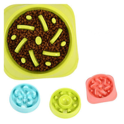 Lighteme Food Non-Slip Fun Maze Dog Bowl (6 colors)