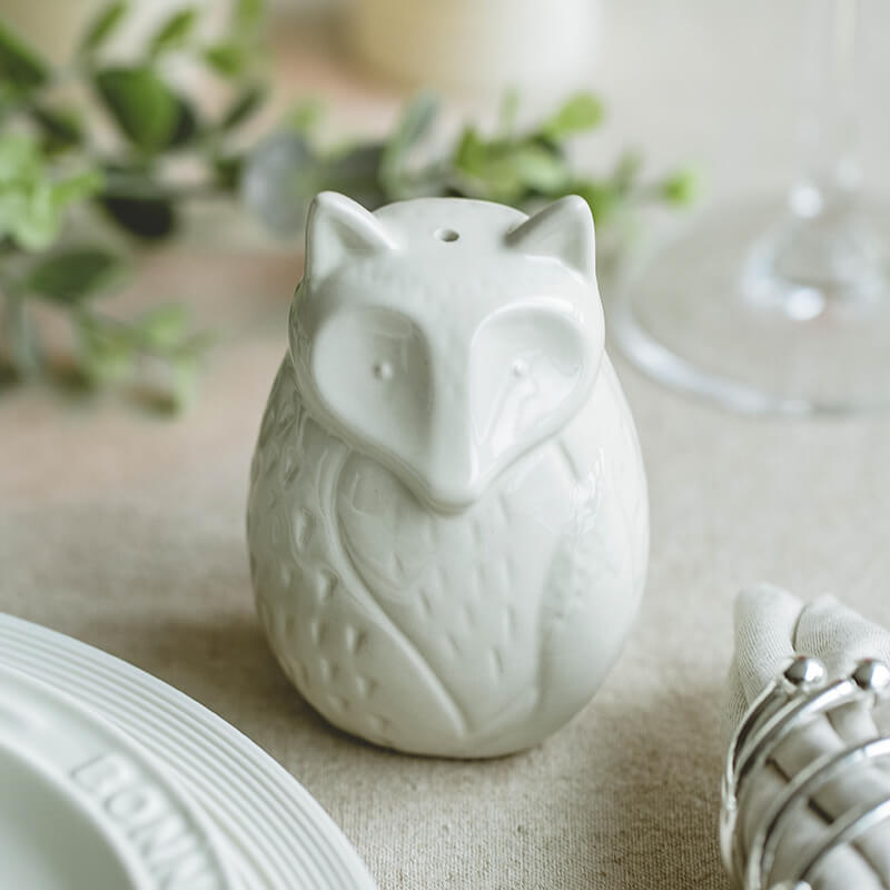 Lighteme Fox Ceramic Pepper Shaker