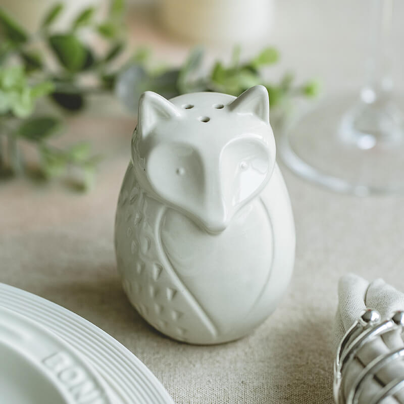 Lighteme Fox Ceramic Pepper Shaker