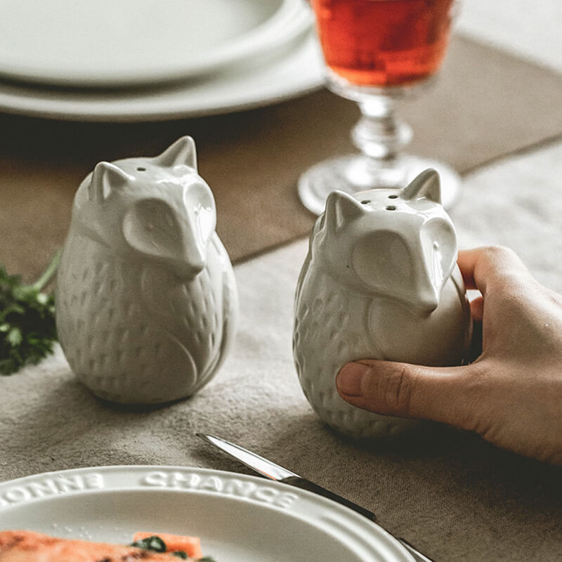 Lighteme Fox Ceramic Pepper Shaker